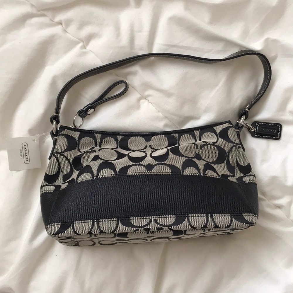 Coach Black Bag with Black Handle